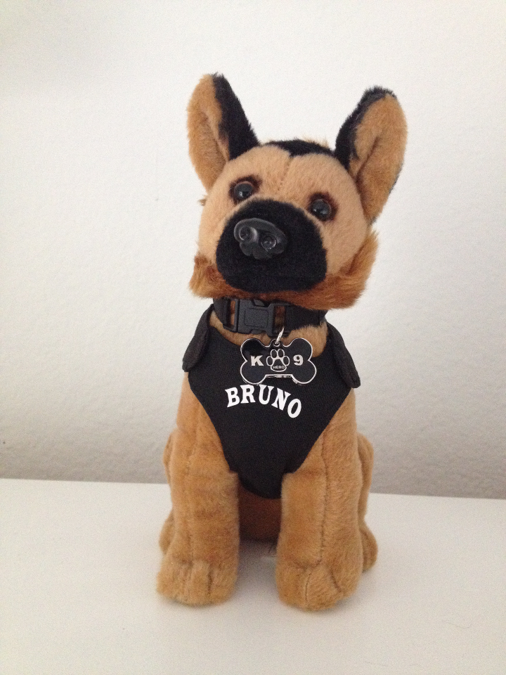 k9 hero stuffed animal