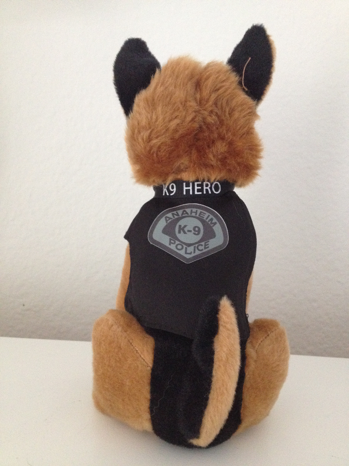 k9 stuffed animal